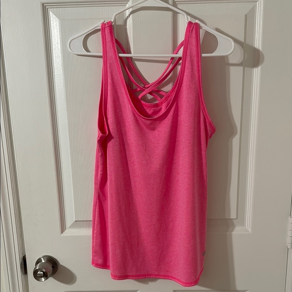 Pink Women's Workout Tank Top